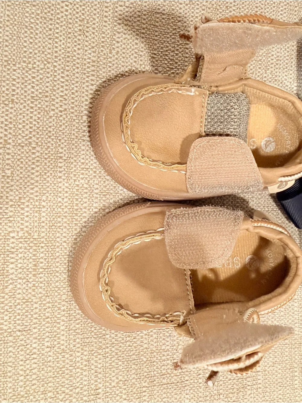 Sperry Baby Oat Boat Shoes with Velcro Strap